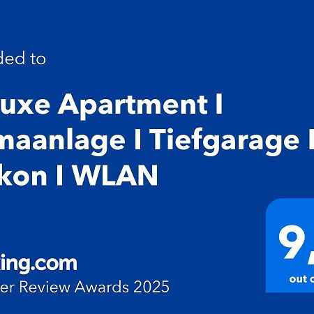 Deluxe Apartment I Klimaanlage I Tiefgarage I Balkon I Wlan Magdeburg Exteriör bild