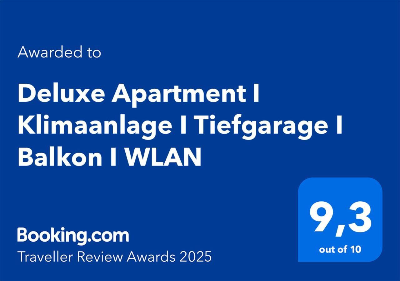 Deluxe Apartment I Klimaanlage I Tiefgarage I Balkon I Wlan Magdeburg Exteriör bild